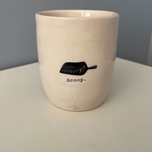 Vintage Rae Dunn Ceramic Scoop Pot by Magenta